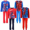 Marvel Spider-Man - Pigiama Bambino 100% Cotone o Micro Pile - Due Modelli e Colori | Set Notte Invernale o Estivo con Stampa Spiderman | Taglie 3-8 Anni