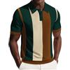 PJ PAUL JONES Polo da uomo a maniche corte, vintage, in maglia