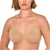 DELIMIRA Donna Reggiseno Aperto Davanti Racerback | Senza Imbottitura, con Ferretto, Coppa Completa, Taglie Forti