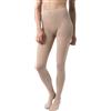 Beman 421A - Collant Medicali K3 Classe 3, Compressione Graduata 34-46 mmHg, Punta Aperta Unisex, Tallone Rinforzato e Cuciture Piatte, Elastici Resistenti (Beige, M)
