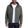 Tommy Hilfiger Hooded Puffer Jacket (Standard And Big & Tall) Giù Alternative Outerwear Cappotto Uomo (Pacco da 1)