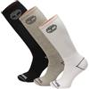 Timberland - Calzini unisex 3-pack imbottiti con logo Bowden