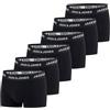 JACK & JONES Boxer da uomo, confezione da 6 pezzi, boxer elasticizzati, in cotone, nero, rosso, verde, blu, grigio, S, M, L, XL, XXL, 3XL, 4XL, 5XL, 6XL, 7XL, 8XL, Confezione da 6 pezzi., XXL