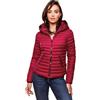 Navahoo B348 - Giacca trapuntata da donna con cappuccio, per la mezza stagione, fucsia, S