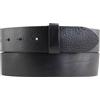 BELTINGER Cintura intercambiabile in pelle bovina pieno fiore con bottoni a pressione 4 cm | cintura con bottoni a pressione per donna e uomo 40mm | cintura in pelle senza fibbia 4cm