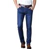 Foweknow Pantaloni invernali da uomo imbottiti, pantaloni termici da uomo, jeans invernali con imbottitura in pile, pantaloni da uomo, in pile di agnello ispessito, fodera interna termica
