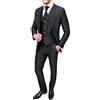 Mat Sartoriale Abito Uomo Sartoriale Nero Elegante Set Completo Coordinato Sposo testimone (46)