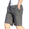 amropi Pantaloni Corti Uomo Pantaloncini Cargo in Cotone Casual Bermuda con Tasche