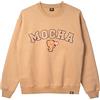 Milkmochabear Felpa casual a maniche lunghe girocollo pullover vestibilità comoda