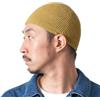 CHARM Skull cap Cappellino Cappello Kufi Fatto A Mano, Giallo Beige M