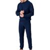 Navigare Pigiama da Uomo in Cotone Interlock Art. 841902 Navy M