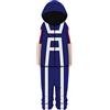 Zhongkaihua My Hero Academi Pigiama intero a tema anime, Midoriya Izuku/Todoroki Shouto/Bakugō Katsuki Anime Cosplay Halloween Party Costume per fan di MHA