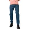 Enorsia Pantaloni da uomo con orlo piegato con elastico in vita, coulisse regolabile, tasche laterali angolate e tessuto in raso di cotone