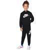 NIKE Tuta da Neonati Club Fleece Nera Taglia 12 M Codice 66L135-G0G