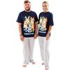 BlueY Pigiama Adulti | Pigiami Unisex per Uomo o Donna | Taglie dalla Piccola alla XX Grande | Merce Ufficiale
