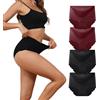 Sweetneed chida yi Mutande Slip Donna Senza Cuciture Vita Alta, Invisibili Culotte Biancheria Hipster Donna Intima, Women Intimo Mutandine, Seamless Elasticizzato Underwear,Comode Intimo di Base