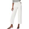 Generic Pantaloni bianchi da donna Jeans Pantaloni da donna UK Vestibilità trendy - Pantaloni da donna a gamba larga Pantaloni da passeggio trendy per donne Pantaloni palazzo per donne UK Pantaloni larghi