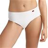 Intimitaly Set 6 Slip Donna Cotone Vita Alta Mutande Donna Cotone Midi Anallergiche Anatomiche L1700 (XL, 6 Bianchi)