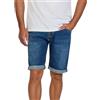 LTB - Jeans da uomo, bermuda Corvin Slim Fit, in cotone, denim, corti, blu, blu scuro, nero, grigio, S, M, L, XL, XXL, 3XL, 4XL, 5XL