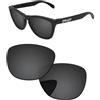 PapaViva Lenti di ricambio per Oakley Frogskin Range OO9284/Frogskin Range Asian Fit OO9284A, Nero grigio, 0