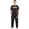 Call of Duty Pigiama Uomo Cotone Set Black Ops 6 Pigiami Manica Corta Abbigliamento da Casa Giocatore Idea Regalo Uomo (S, Nera)