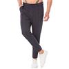 RED BRIDGE Redbridge Pantaloni da jogging da uomo in stile chino, pantaloni jogger, pantaloni per il tempo libero a quadretti, antracite., M