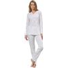 SNELLY Pigiama Donna Primavera Estate 100% Cotone Pigiami 2 Pezzi con Bottoni Aperto o Chiuso Fantasia a Scelta Taglia 44 46 48 50 52 54 56 58 60 (Taglie Forti)