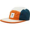 Surf Monkey Berretto Strapback Regolabile Impermeabile - Classic Jockey Cap - Berretto da baseball Uomo/Donna Cappello a 5 pannelli, Arancione/Blu, Taglia unica