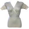 Madiva - Maglia Donna in Lana 80% con Scollo a V - Mezza Manica e Manica Lunga