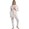 PEANUTS Snoopy & Friends - Vestaglia a maniche lunghe, da donna, multicolore, L