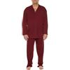 Maxfort Pigiama Uomo Taglie Forti, Giacca con Bottoni e Pantalone, Cotone, fino taglia 10XL (Avio, 9XL)