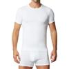 Ludor Liabel Maglia Termica Uomo Manica Corta. 1 o 3 T-Shirt Intima in Caldo Cotone 100% Interlock. Girocollo o Collo a Punta. Bianca o Nera