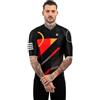SIROKO - Maglia da Ciclismo M2 Colorado - XS - Nero/Rosso