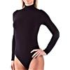 BELLISSIMA Body Lupetto Donna Manica Lunga Elasticizzato - Seamless IPOALLERGENICO Traspirante - ABBOTTONATURA A Gancio.