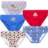 Marvel - Confezione Multipla di Biancheria Intima per Ragazzi - Confezione da 5 Pantaloni per Ragazzi - Pantaloni in Cotone 100% - varietà di Modelli Avengers - Merce Ufficiale