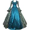 Duohropke Abbigliamento Medievale da Donna, Taglia Grande, Abito Gotico, Vintage, Maniche a Campana, Principessa, Maxi Abiti, Rinascimento, Steampunk, Abiti Vittoriani, Costume per Halloween