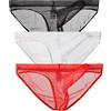 lclvld Slip da Uomo Intimo Trasparente Mesh See Through Slip Intimo Uomo Erotico Sexy Mutande Rigonfiamento Elefante