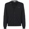 SUN68 Cardigan Solid Nero (IT, Testo, XXL, Regular, Regular, Nero)