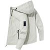 Generico Giacca Invernale Uomo Leggero, Giubbino Antivento e Impermeabile con Cappuccio - Elegante Caldo Cappotto con Cerniera e Fodera per Outdoor