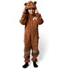 Gruffalo Onesie Unisex per Bambini Marrone | Vivi Avventure Magiche con Il Costume Notturno dell'iconico Personaggio | Perfetto per Giocare, Esplorare e Sognare | Accogliente, Comodo e Divertente