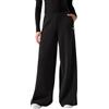 GUESS Donna Pantalone Palazzo Olympe Wide Leg Pants Regular Fit Nero