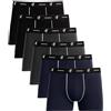 de fonseca Boxer da Uomo 9108. Confezione da 6pz. Assortito XXL