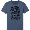 WARTSHIRT Maglietta Le Stelle Brillano Soltanto in Notte Oscura Battaglione Vega Decima Flottiglia mas T-Shirt