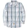 Dubinik® Camicia Quadri Uomo Casual Leggero Botton Down Regular Fit con Taschini
