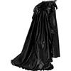 COSDREAMER Abito Alto da Donna Vittoriano Sottoveste Gotico Steampunk Volant basilea Gonna, Nero, XL/Plus