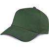 Generico Cappello con Visiera 5 Pannelli in 100% Cotone Colorato, Berretto Semplice per Adulto e Bambino Regolabile a Strappo Visiera Rigida, Versione Singola o in Formato Convenienza da 10 Pezzi
