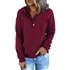 Skrsila Felpa con Cappuccio da Donna Primavera Autunno Pullover Manica Lunga Cappotto Giacca Felpa Donna Sweatshirt Hoodies