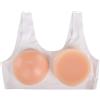 OBASDFD Seni finti in silicone, seni realistici for crossdresser, appassionati transgender, potenziatori for reggiseni in(White,1200g)