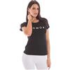 FGM04 T-Shirt Essential, Tessuto 4 Stagioni (M-L, Nero)