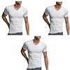 Saggio Leable Set 3 Tshirt 1419 Scollo V Mezza Manica Puro Cotone MAKO Tg 4 a 9 Anallergico Made in Italy Uomo Profumatore Bianco 5